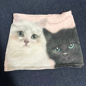 Cute Cat Skirt